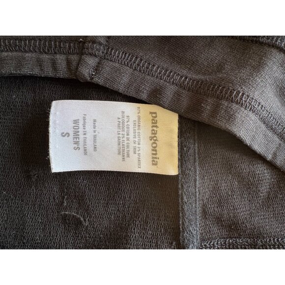 Patagonia Womens S Black Hooded Pullover Zip Pocket Lightweight Fabric - Picture 6 of 9